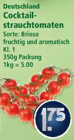 Klaas und Kock Deutschland Cocktailstrauchtomaten Angebot