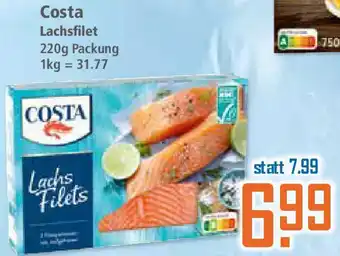 Klaas und Kock Costa Lachsfilet Angebot