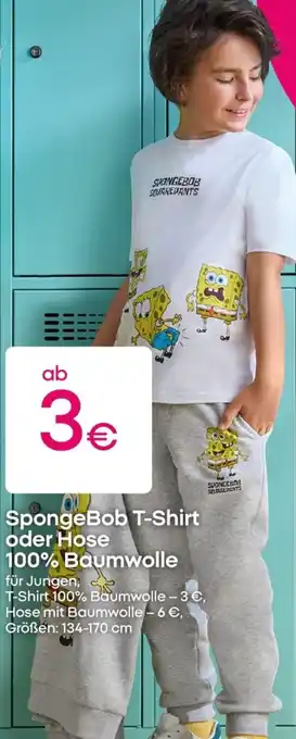 PEPCO SpongeBob T-Shirt oder Hose Angebot