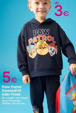 PEPCO Paw Patrol Sweatshirt oder Hose Angebot