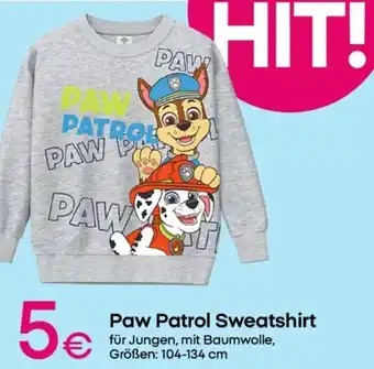 PEPCO Paw Patrol Sweatshirt Angebot