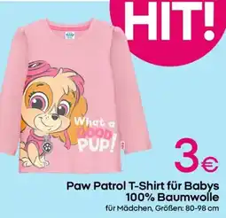 PEPCO Paw Patrol T-Shirt für Babys Angebot