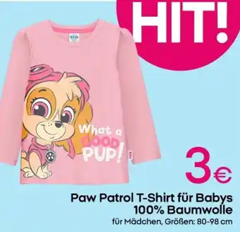 PEPCO Paw Patrol T-Shirt für Babys Angebot