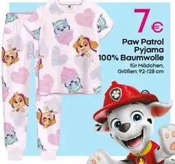 PEPCO Paw Patrol Pyjama Angebot
