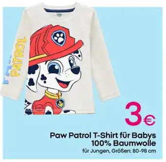 PEPCO Paw Patrol T-Shirt für Babys Angebot