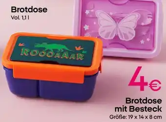 PEPCO Brotdose mit Besteck Angebot
