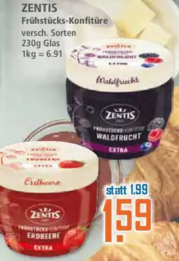 Klaas und Kock ZENTIS Frühstücks-Konfitüre Angebot