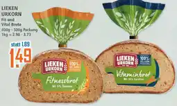 Klaas und Kock LIEKEN URKORN Fit und Vital Brote Angebot