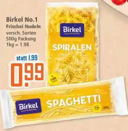 Klaas und Kock Birkel No.1 Frischei Nudeln Angebot