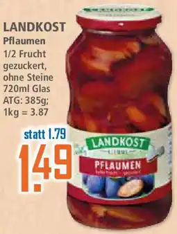 Klaas und Kock LANDKOST Pflaumen Angebot