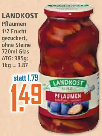 Klaas und Kock LANDKOST Pflaumen Angebot