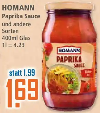 Klaas und Kock HOMANN Paprika Sauce Angebot
