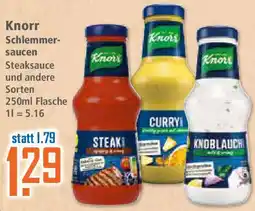 Klaas und Kock Knorr Schlemmersaucen Angebot