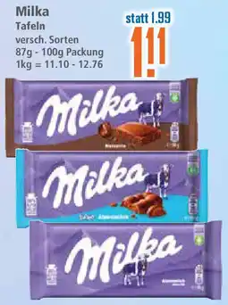 Klaas und Kock Milka Tafeln Angebot