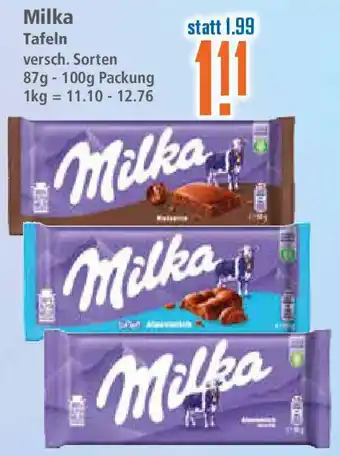 Klaas und Kock Milka Tafeln Angebot