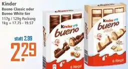Klaas und Kock Kinder Bueno Classic oder Bueno White 6er Angebot