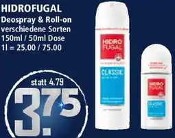 Klaas und Kock HIDROFUGAL Deospray & Roll-on Angebot