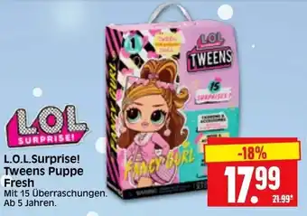 Edeka Herkules L.O.L. Surprise Tweens Puppe Fresh Angebot