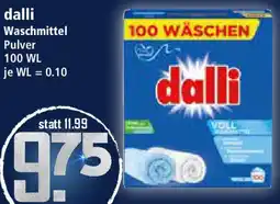 Klaas und Kock dalli Waschmittel Pulver Angebot