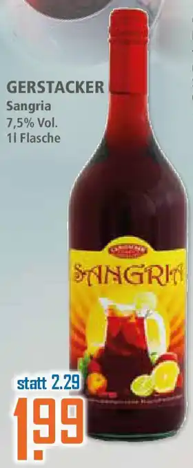 Klaas und Kock GERSTACKER Sangria Angebot