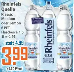 Klaas und Kock Rheinfels Quelle Angebot