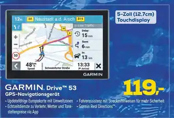 Euronics Garmin drive 53 gps-navigationsgerät Angebot