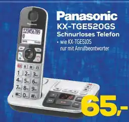 Euronics Panasonic kx-tge520gs schnurloses telefon Angebot