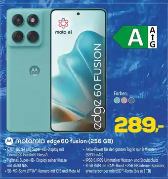 Euronics Motorola edge 60 fusion (256 gb) Angebot