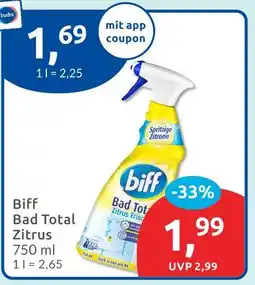 Budni Biff bad total zitrus Angebot