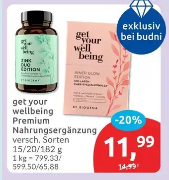 Budni Get your wellbeing zink duo edition Angebot