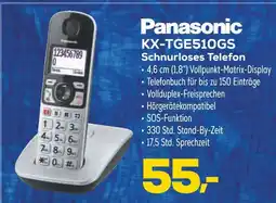 Euronics Panasonic kx-tge510gs schnurloses telefon Angebot