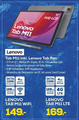 Euronics Lenovo tab m11 wifi Angebot