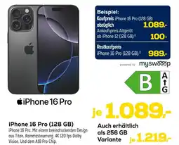Euronics Apple iphone 16 pro (128 gb) Angebot