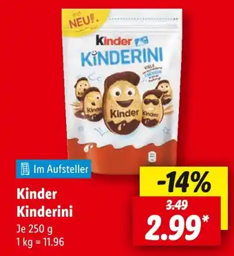 Lidl Kinder kinder kinderini Angebot