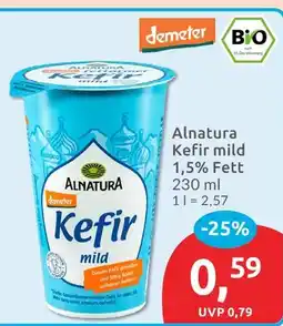 Budni Alnatura kefir mild 1,5% fett Angebot