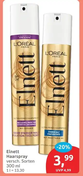 Budni L'oréal paris elnett haarspray sehr starker halt Angebot