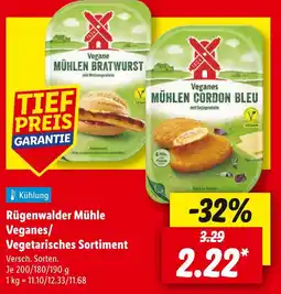 Lidl Rügenwalder mühle veganes mühlen bratwurst Angebot