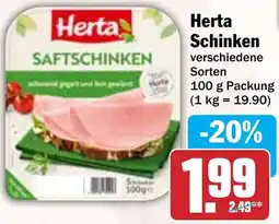 HIT Herta Schinken Angebot