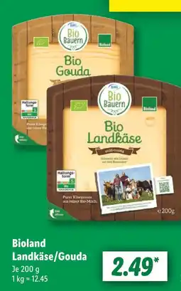 Lidl Bio bauern bio gouda Angebot