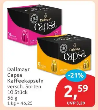 Budni Dallmayr capsa barista espresso kaffeekapseln Angebot