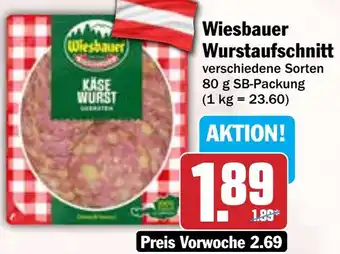HIT Wiesbauer Wurstaufschnitt Angebot