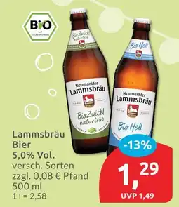 Budni Neumarkter lammsbräu bio zwickel naturtrüb Angebot