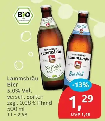 Budni Neumarkter lammsbräu bio zwickel naturtrüb Angebot