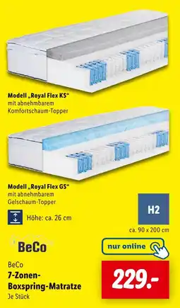 Lidl Beco royal flex ks Angebot