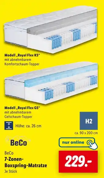 Lidl Beco royal flex ks Angebot