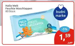 Budni Hallo welt feuchte waschlappen Angebot