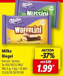 Lidl Milka waffelini Angebot