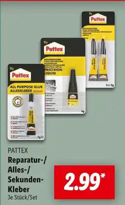 Lidl Pattex all purpose glue instant Angebot