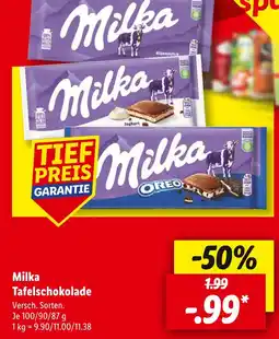 Lidl Milka alpenmilch Angebot