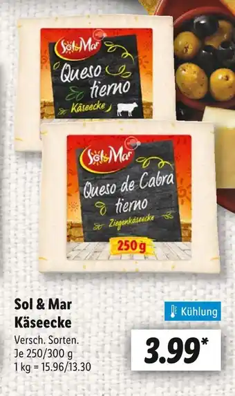 Lidl Sol & mar queso tierno käseecke Angebot
